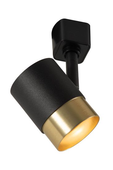 Lucide TRACK - FLORIS spot Deckenleuchte GU10 360° drehbar Schwarz 09952/01/30