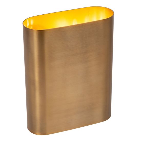 Lucide OVALIS Wandleuchte 2x E14 Mattes Gold, Messing 12219/02/02