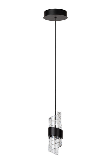 Lucide KLIGANDE LED Pendelleuchten 9W Warmweiss Modern Schwarz 70-150cm 13496/07/30