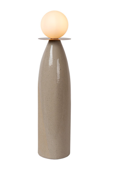 Lucide FIGARO G9 Tischlampe Modern Grau 13544/54/36
