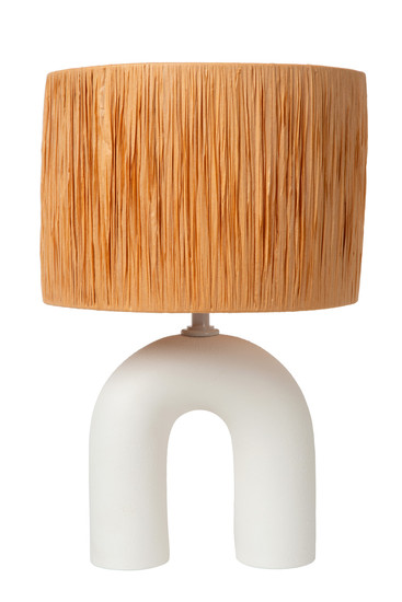Lucide RONDA E27 Tischlampe Skandinavisch Weiß 13553/44/31