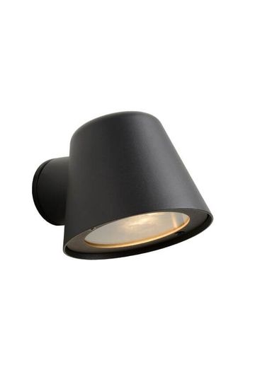 Lucide DINGO-LED LED Außen-Wandleuchte GU10 5W dimmbar Anthrazit IP44 14881/05/30