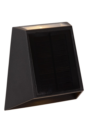 Lucide LUTON LED Wandleuchte 1W dimmbar IP54 Steuerbare Lichtfarbe Modern Schwarz 15815/01/30