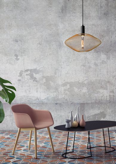 Lucide MESH Pendelleuchte E27 Mattes Gold, Messing 21423/45/02