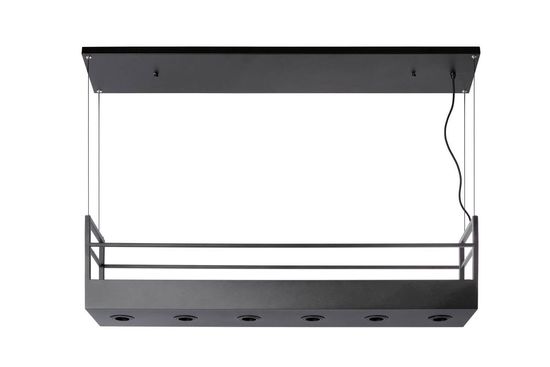 Lucide MIRAVELLE Pendelleuchte 6x GU10 Schwarz 21427/06/30