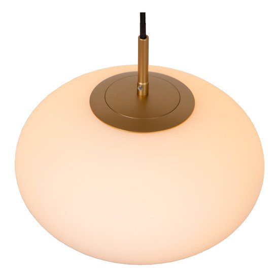 Lucide ELYSEE E27 Pendelleuchten 3-fach Klassisch Opal 70-150cm 21430/03/61