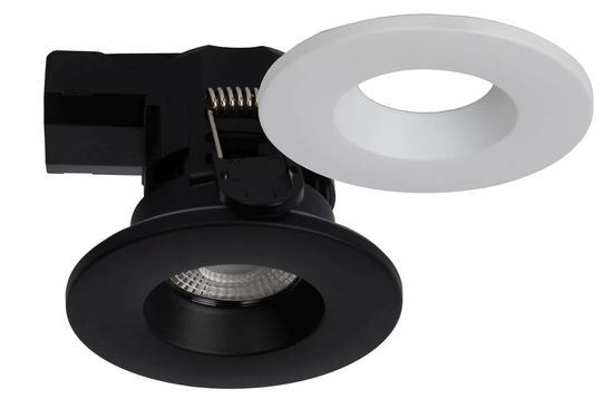 Lucide BINKY LED LED Einbauleuchte 6,5W dimmbar Schwarz, Weiß IP65 22973/06/99
