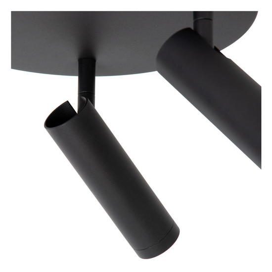 Lucide GRADO GU10 (MR11) Deckenstrahler 3-fach Modern Schwarz 22974/13/30