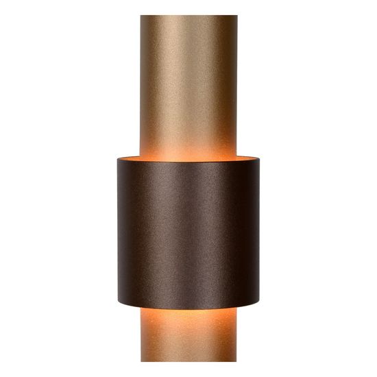 Lucide MARGARY LED Pendelleuchte 5x 4,2W dimmbar Kaffee, Mattes Gold, Messing 90Ra 24402/30/96