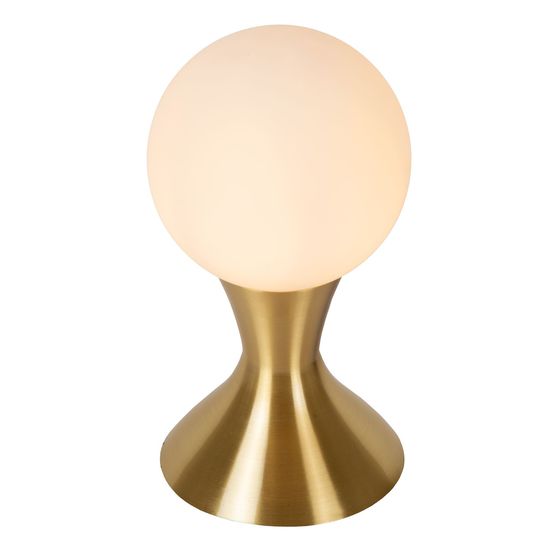 Lucide MOYA Tischlampe G9 Mattes Gold, Messing, Opal 25516/01/02