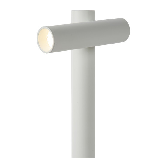 Lucide ANTRIM LED Tischlampe 2,2W dimmbar IP54 Warmweiss Modern Weiß 27503/02/31
