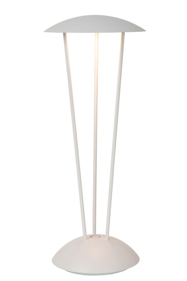Lucide RENEE LED Tischlampe 2,2W dimmbar Weiß IP54 27504/02/31