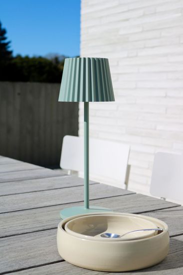 Lucide JUSTINE LED Tischlampe 2W dimmbar Grün IP54 27889/02/33