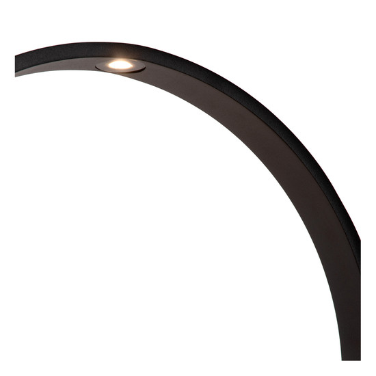 Lucide JEREL LED Pollerleuchte 5W IP54 Warmweiss Modern Schwarz 29830/40/30