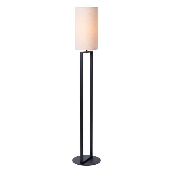 Lucide HERMAN Stehleuchte E27 Beige, Schwarz 30762/81/38