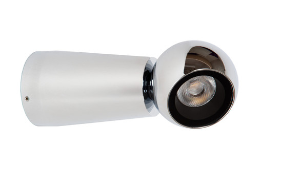 Lucide IPSOS LED Wandleuchte 6W IP54 Warmweiss Modern Chrom 33200/05/11