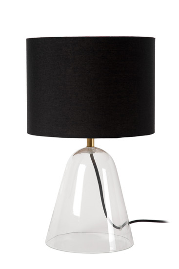 Lucide CAMPANA E27 Tischlampe Modern Transparent 34549/81/60