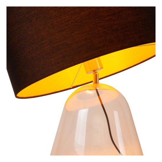Lucide CAMPANA E27 Tischlampe Modern Transparent 34550/81/60