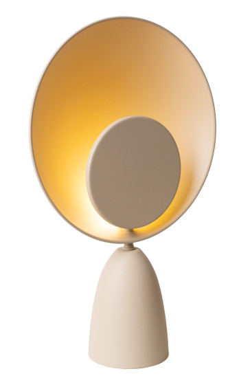 Lucide CASTAMAR LED Tischlampe 8W Extra-Warmweiss Modern Taupe 34552/03/41