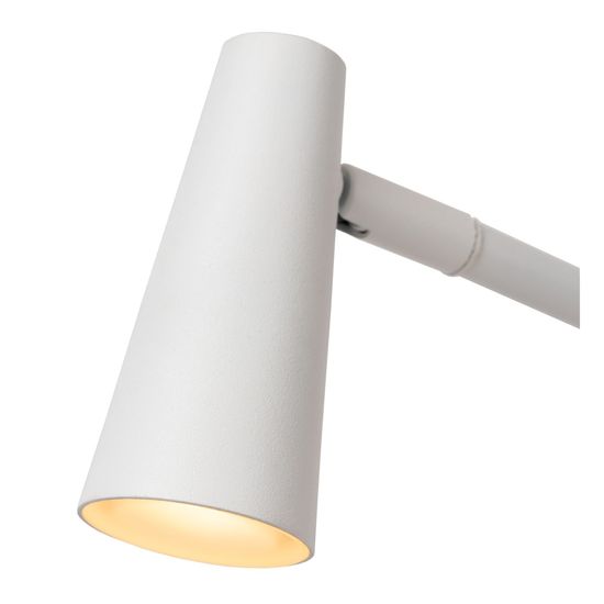Lucide STIRLING LED Stehleuchte 3-Stufen-Dimmer 3W dimmbar 360° drehbar Weiß 36720/03/31