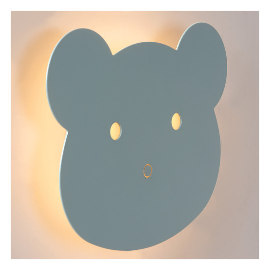 Lucide CHARLIE LED Wandleuchte 7W dimmbar Steuerbare Lichtfarbe Modern Blau 44204/08/35