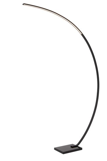 Lucide CURVE LED Stehleuchte 15W dimmbar Schwarz 44700/11/30