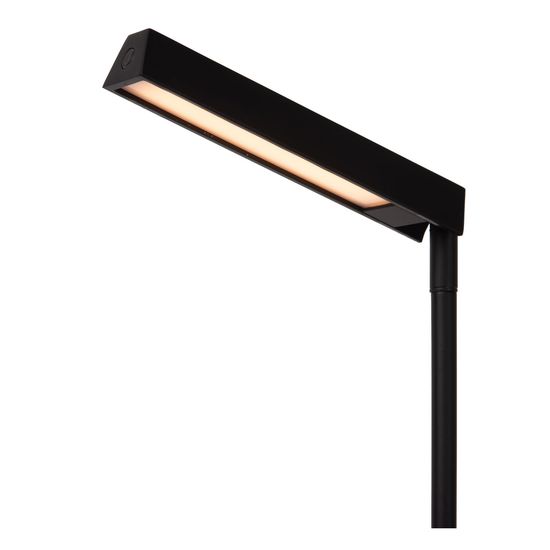Lucide LAVALE LED Stehleuchte 3W dimmbar drehbar Schwarz 44701/03/30