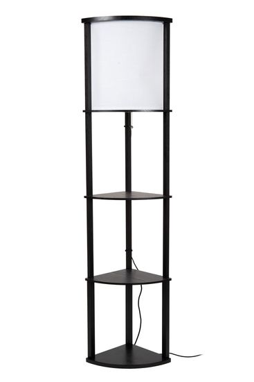 Lucide MENNO Stehleuchte E27 Schwarz, Beige 44798/81/30