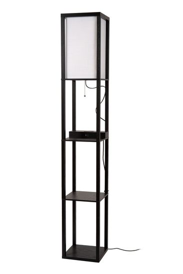 Lucide MENNO Stehleuchte E27 Schwarz, Beige 44799/81/30