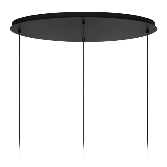 Lucide ELOISE MULTI PENDEL E27 Pendelleuchten 4-fach Modern Schwarz 70-150cm 45405/04/30