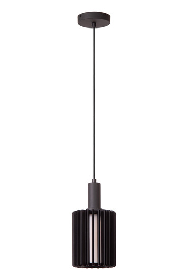 Lucide LAMBRES E27 Pendelleuchten Modern Schwarz 70-164cm 45410/15/30