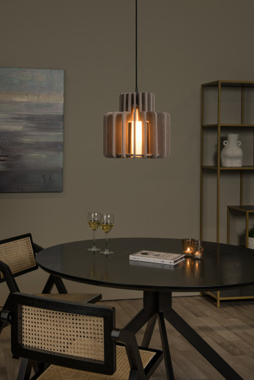 Lucide ROLLO E27 Pendelleuchten Modern Taupe 70-150cm 45491/40/41