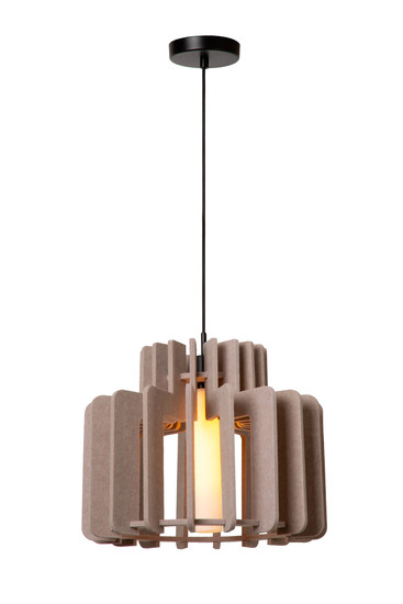 Lucide ROLLO E27 Pendelleuchten Modern Taupe 70-150cm 45491/40/41