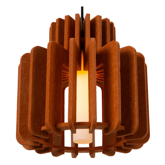 Lucide ROLLO E27 Pendelleuchten Modern Terrakotta 70-150cm 45491/40/55