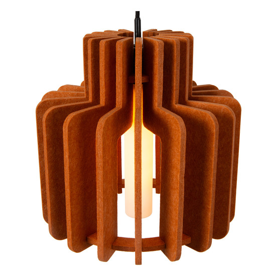 Lucide ROLLO E27 Pendelleuchten Modern Terrakotta 70-150cm 45491/40/55