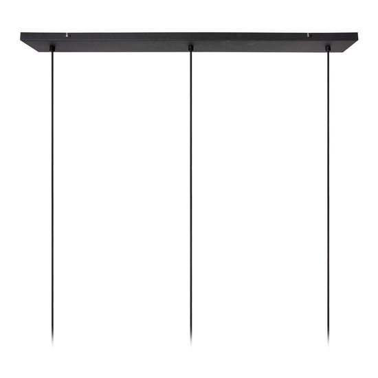 Lucide RAFAL Pendelleuchte 3x E27 Grau, Schwarz 45492/03/36