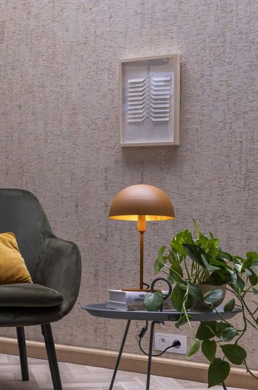 Lucide SIEMON Tischlampe E14 Ockergelb 45596/01/44