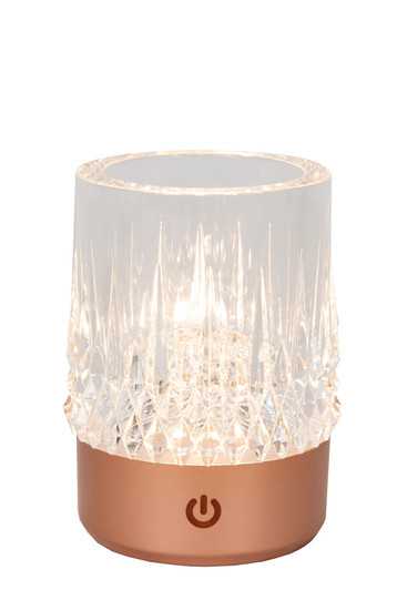 Lucide LILI LED Tischlampe 3W dimmbar Steuerbare Lichtfarbe Modern Kupfer 46520/03/17