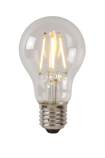 Lucide A60 Class B LED Filament Lampe E27 7W dimmbar Transparent 49085/07/60
