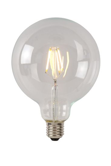 Lucide G125 Class B LED Filament Lampe E27 7W dimmbar Transparent 49088/07/60