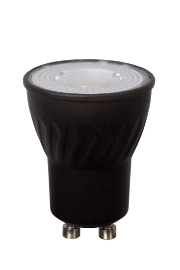 Lucide MR11 LED GU10 Led Lampe 3,8W dimmbar Warmweiss Schwarz 49094/04/30