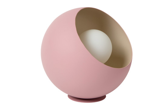 Lucide DOREDOS E27 Tischlampe Modern Rosa 51500/20/66