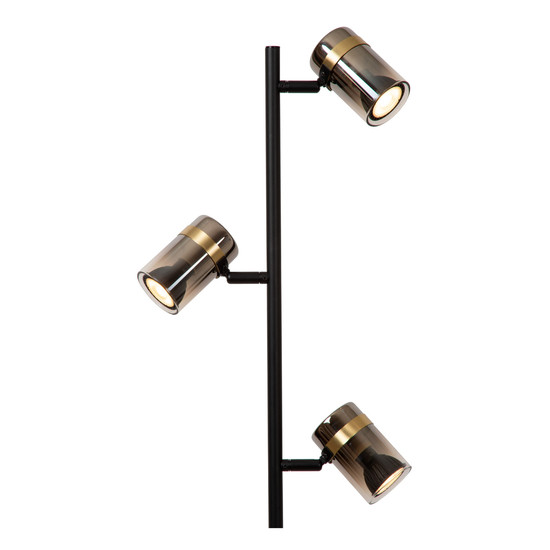 Lucide UPTON GU10 Stehlampe 3-fach Modern Rauchfarbe 57700/03/65