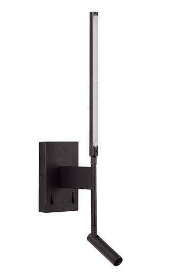 Lucide FINAN LED Wandleuchte 6W Warmweiss Modern Schwarz 68210/09/30