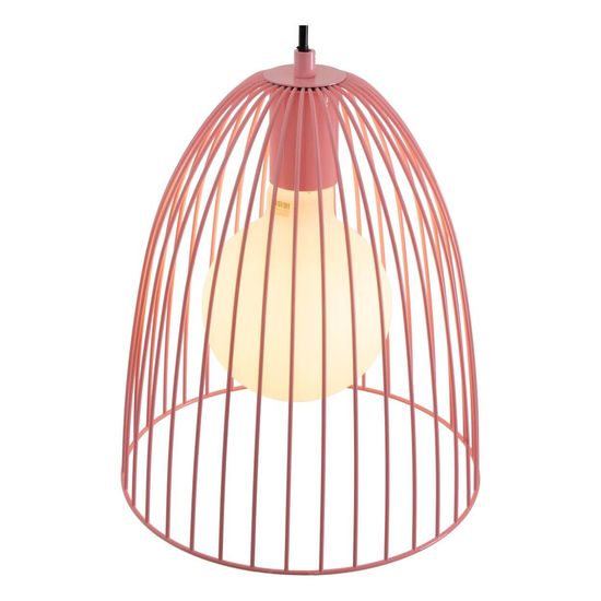 Lucide MACARONS Pendelleuchte E27 Rosa 74417/01/66