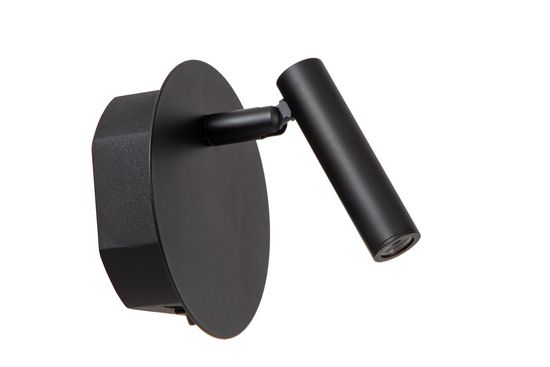 Lucide JOLIJN LED Wandleuchte 2W 360° drehbar Schwarz 77288/03/30