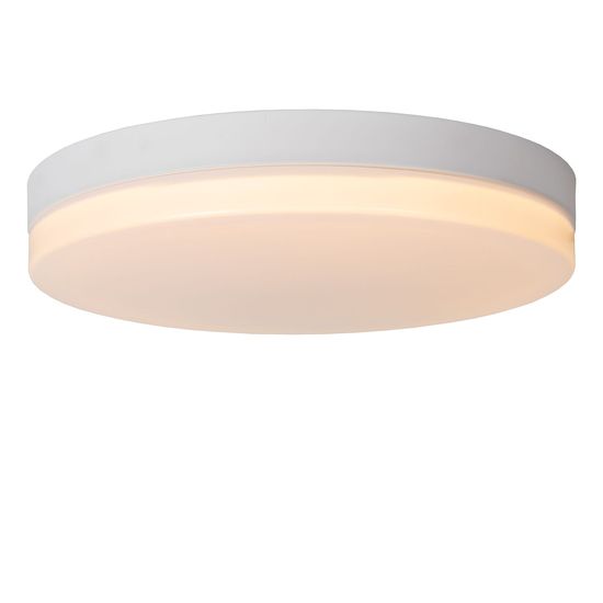Lucide BISKIT LED Deckenleuchte 36W Weiß, Opal Sensor IP44 79111/40/31