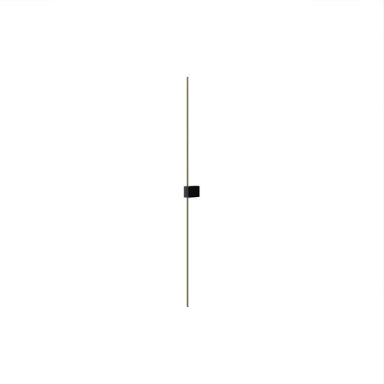 Maytoni Pars LED Wandleuchte, Wandlampe 12W Gold / Schwarz 3000K 90Ra Warmweiss