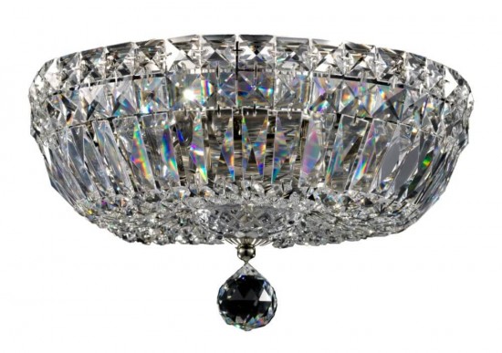 Maytoni Basfor Kronleuchter, Hängeleuchte 3x E14 Orientalisches Design Nickel