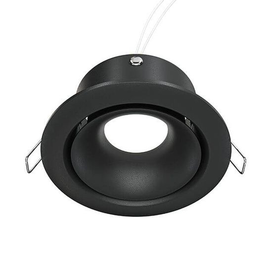 Maytoni Yin Downlight, Einbauleuchte GU10 Schwarz Ø98mm